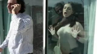 Dẫn any da đen về nhà chơi rồi vụng trộm trước mặt ba mình